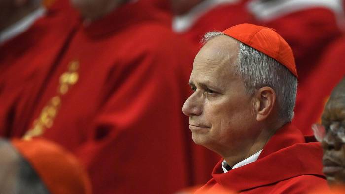 Robert Francisco Prevost como cardenal antes de ser escogido como pontífice. Robert Francisco Prevost como cardenal antes de ser escogido como pontífice.